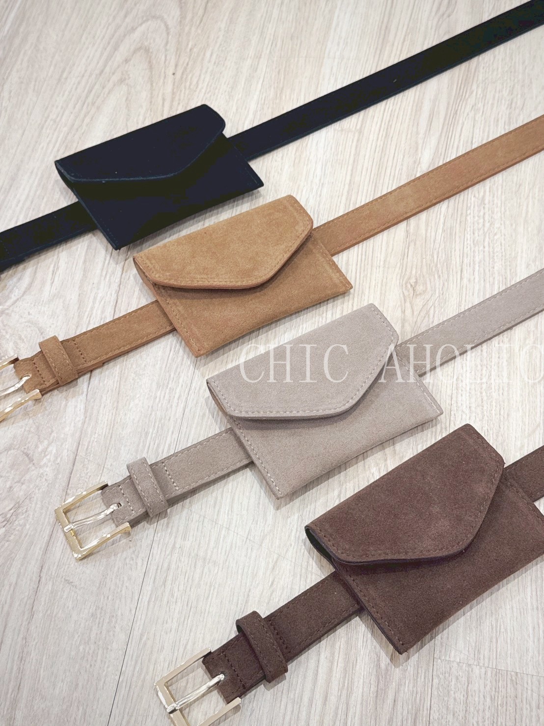 YY08信封包真皮腰帶