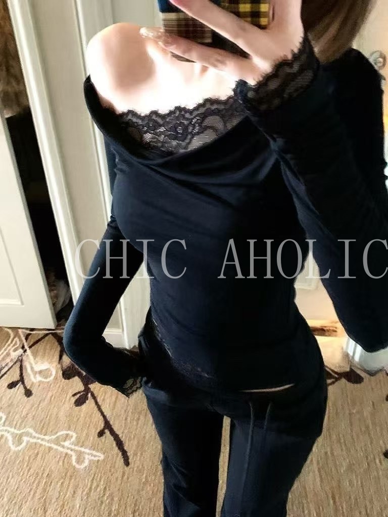 YY46蕾絲拼面兩件衣(細節設計感!!)