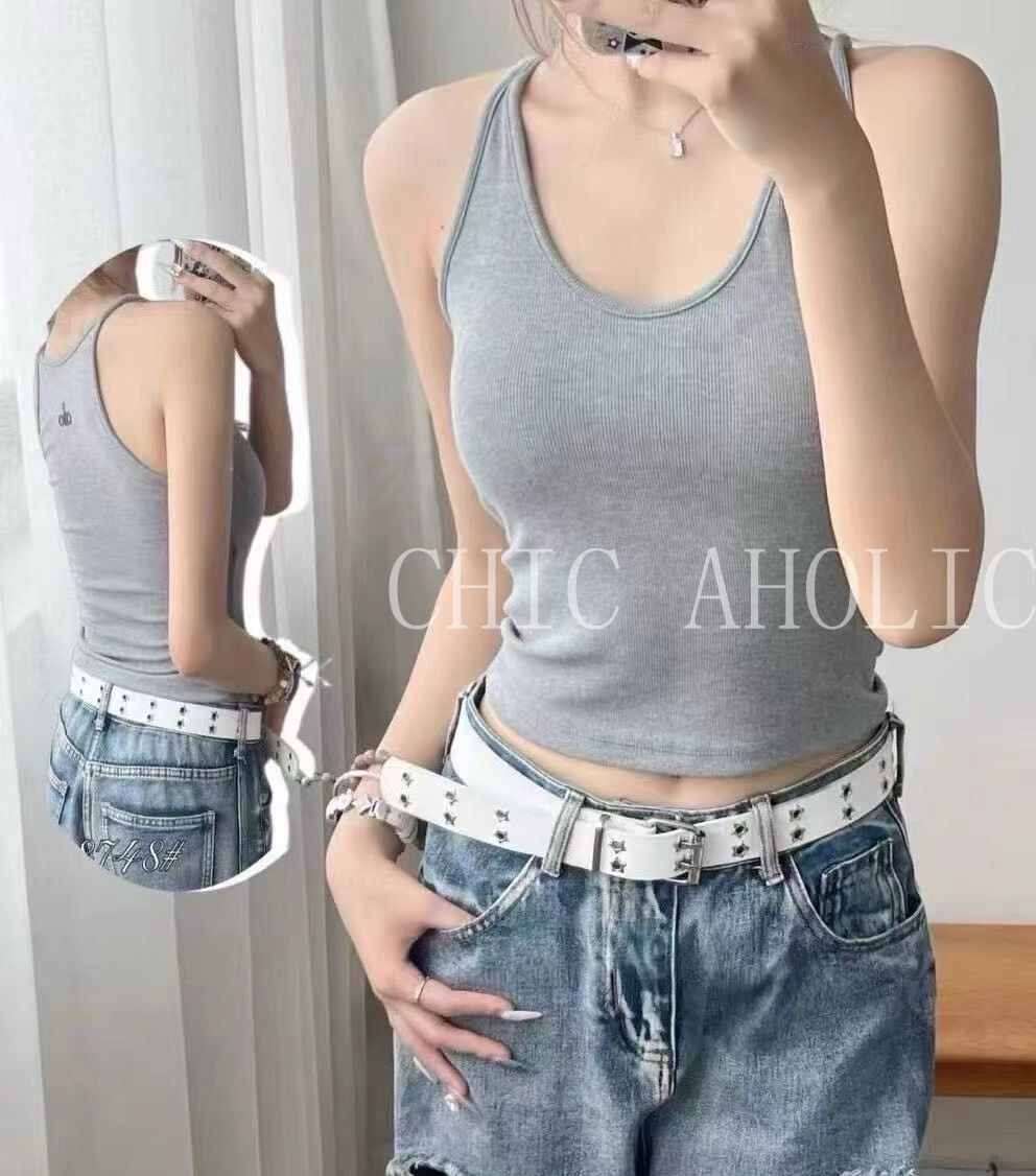 NOV44削肩alo bra上衣 (顯瘦遮肉款)