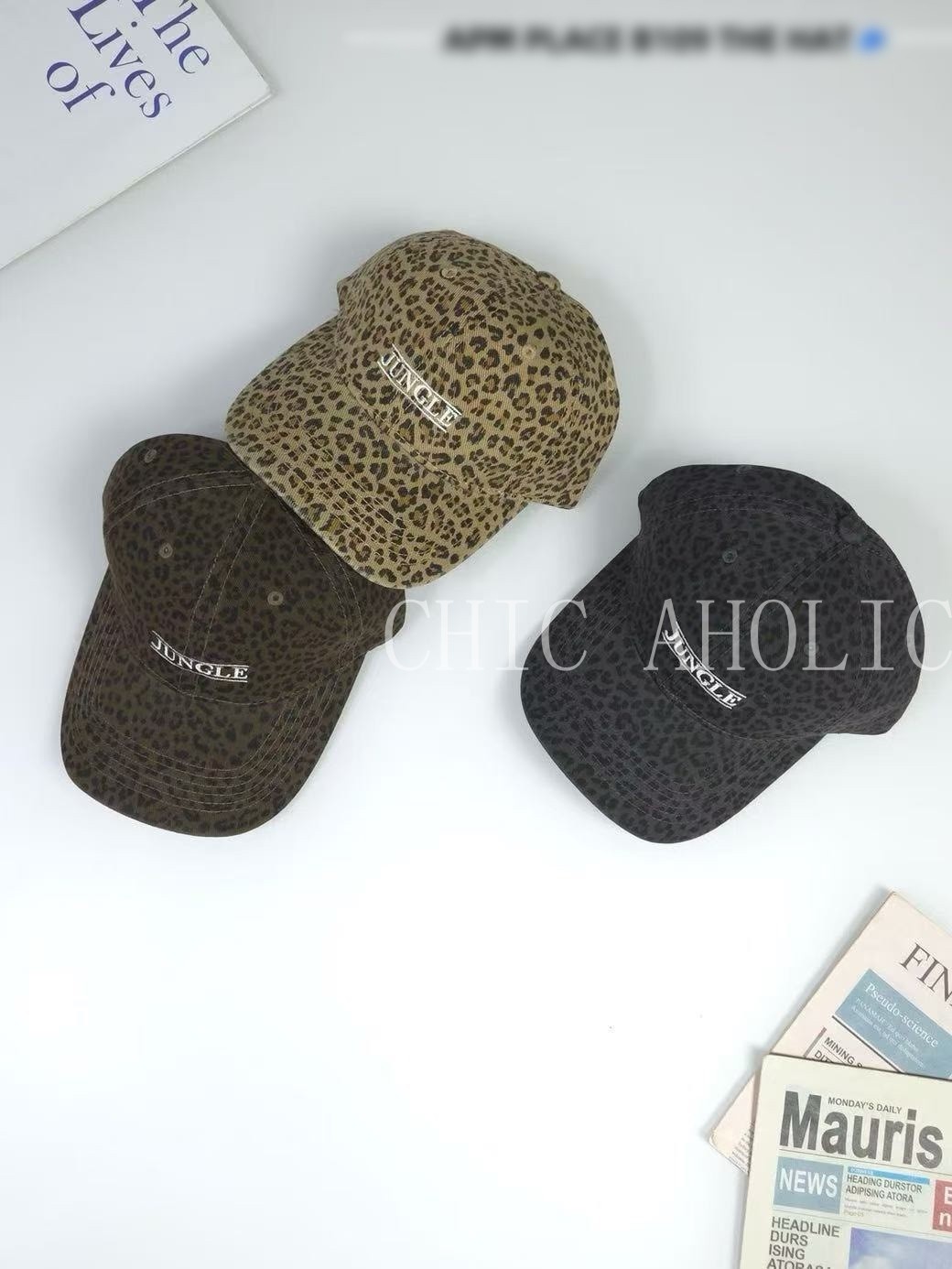 WN20豹紋JUNGLE棒球帽