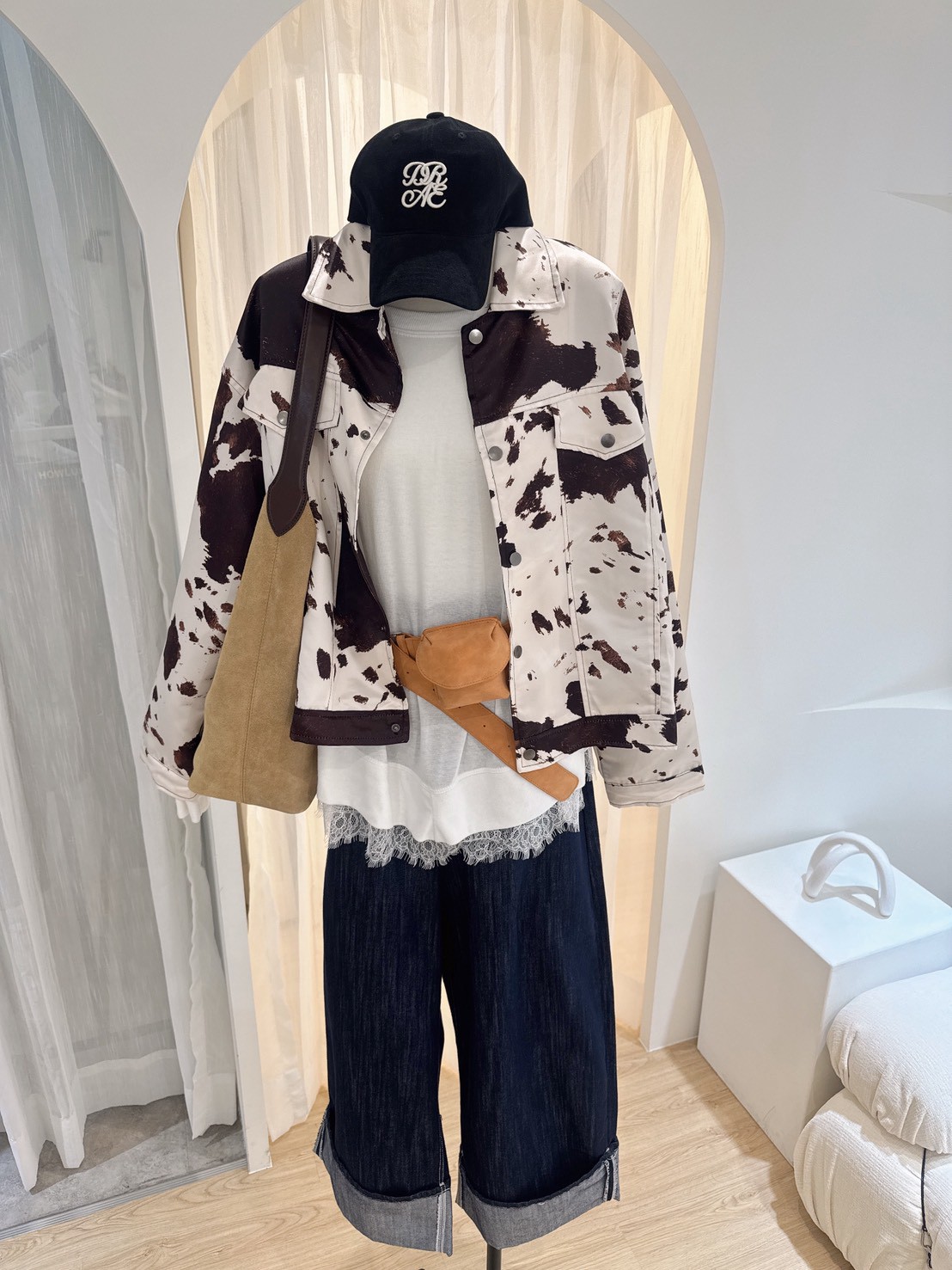 WN25歐洲部落客乳牛外套