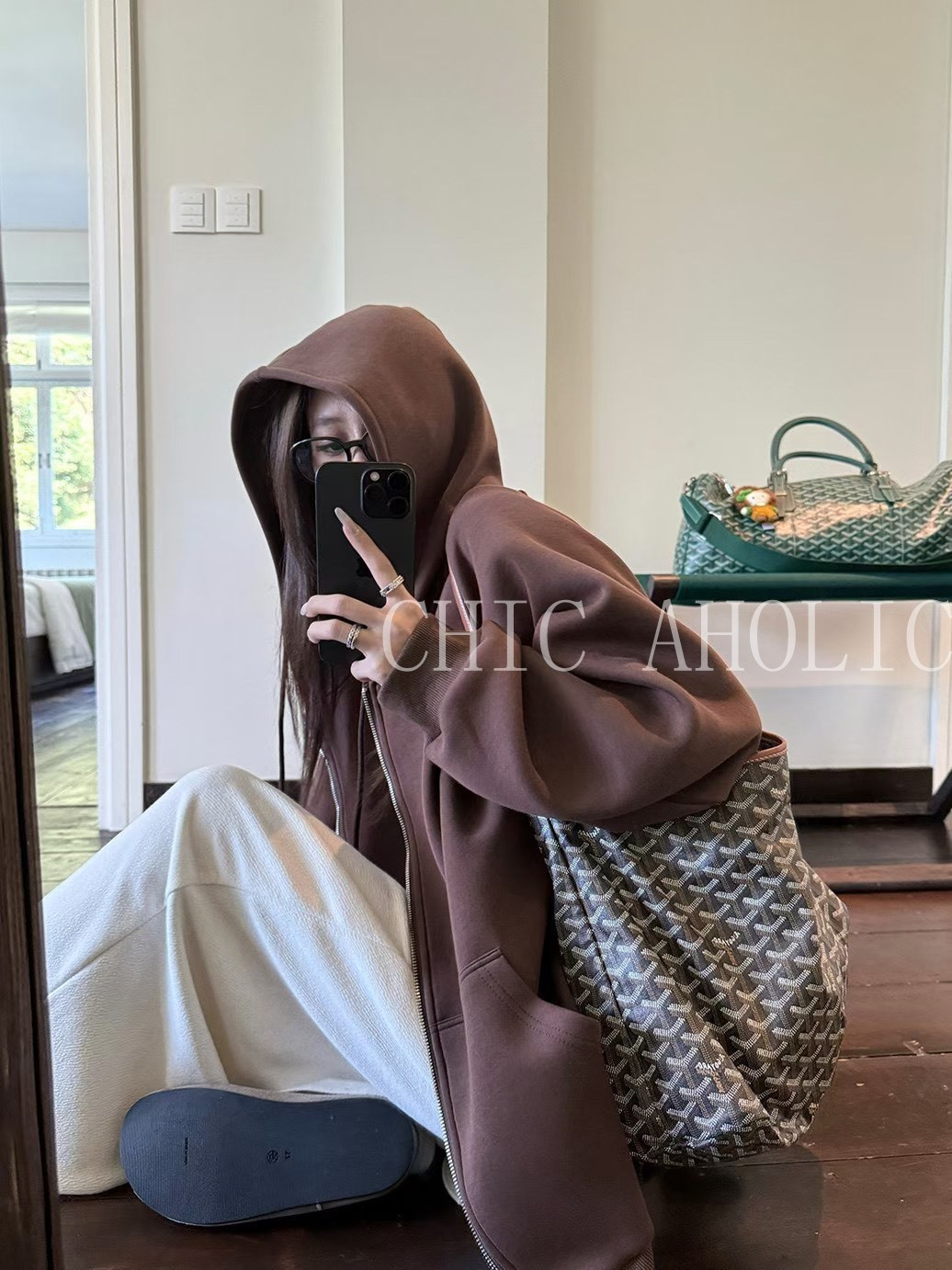 WN28太空棉帽T外套