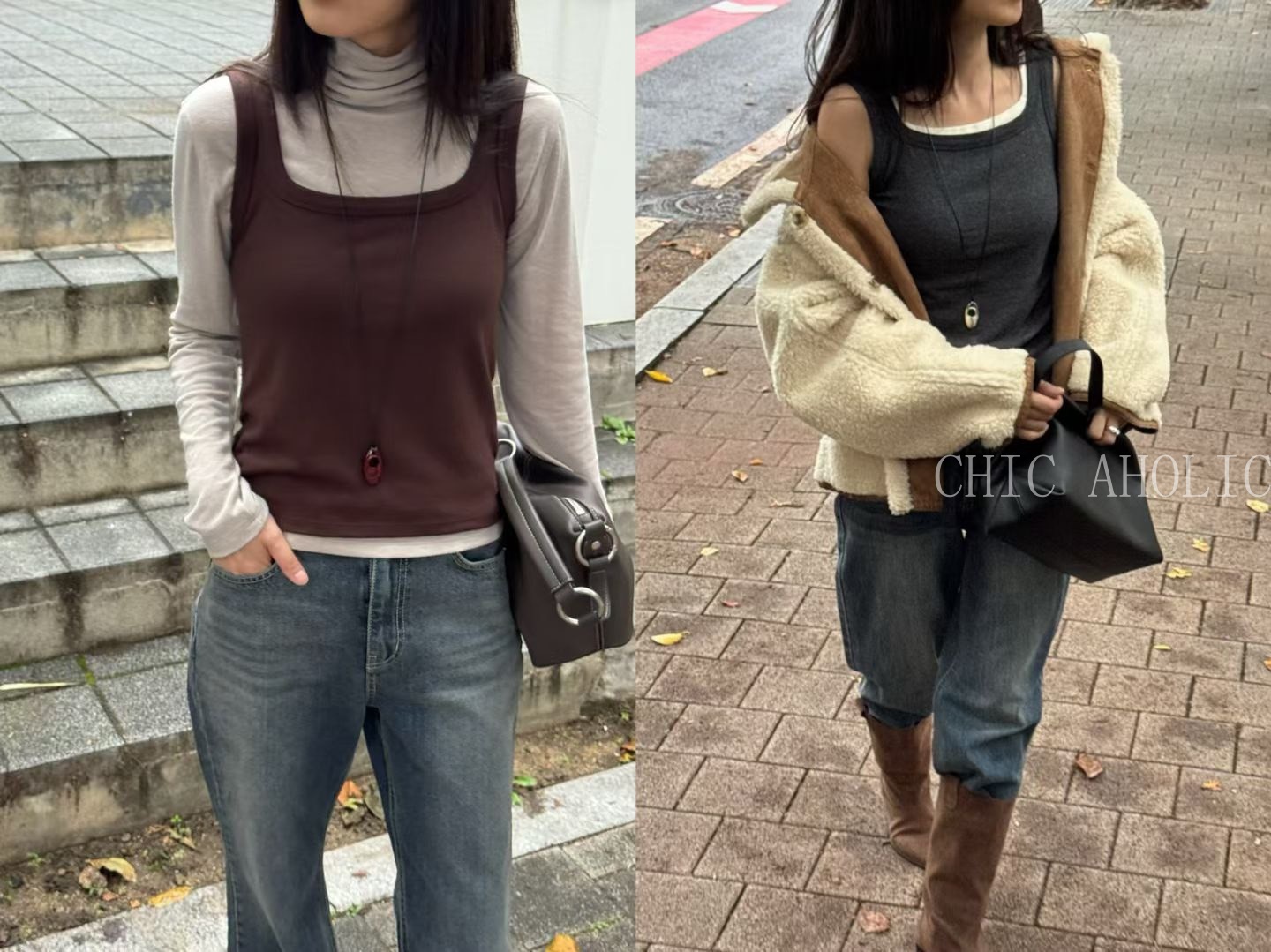 寬帶方領背心(無罩杯)疊搭好夥伴