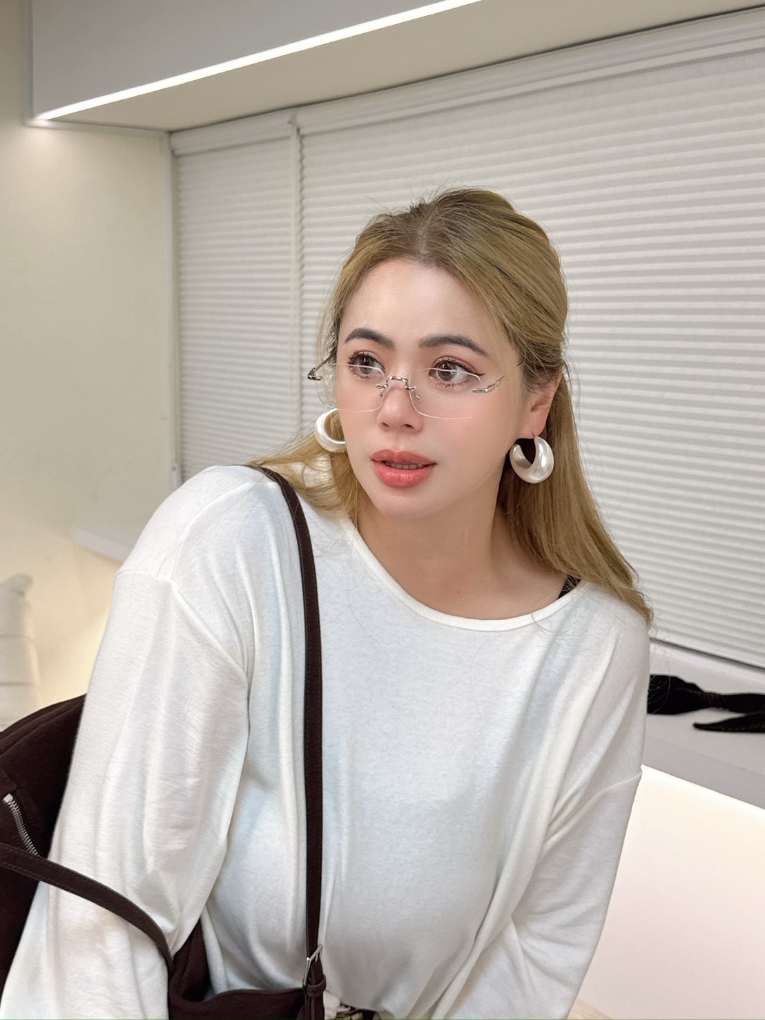 CA09小紅書必備無框眼鏡  