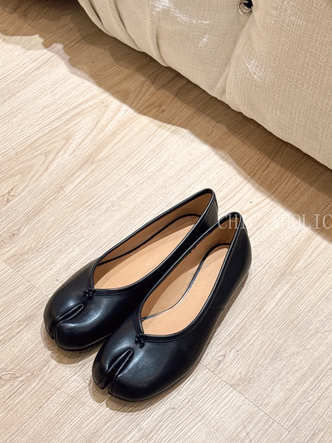 DEC56超流行分趾平底鞋