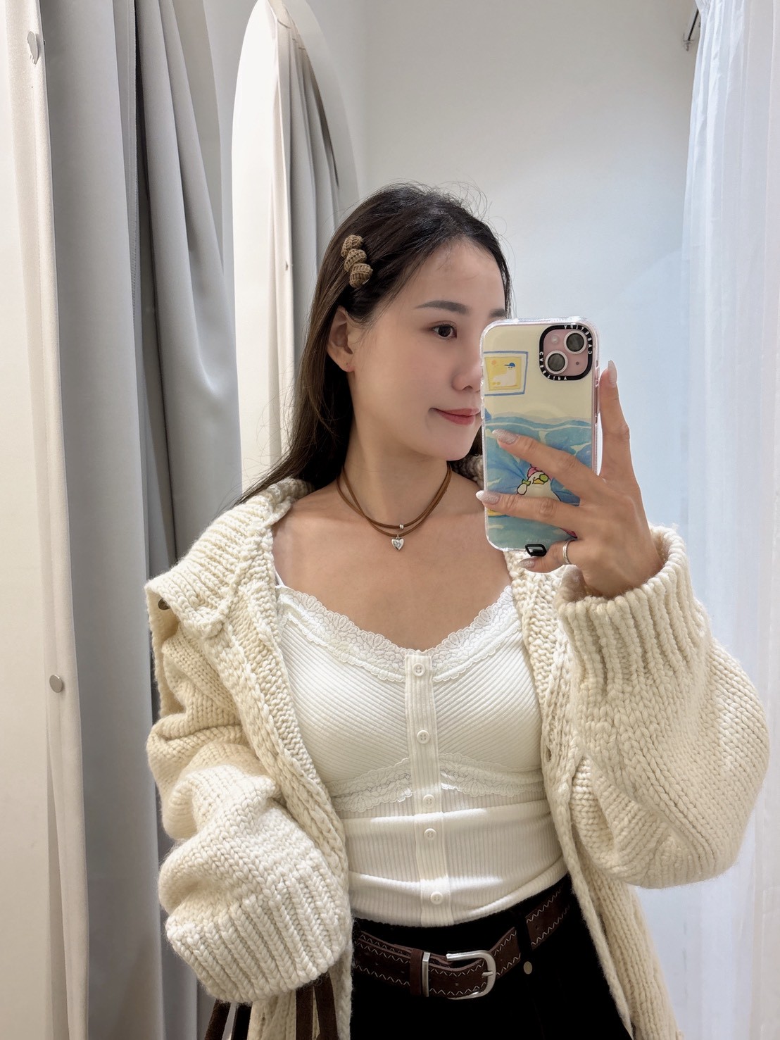 蕾絲胸型排釦bra