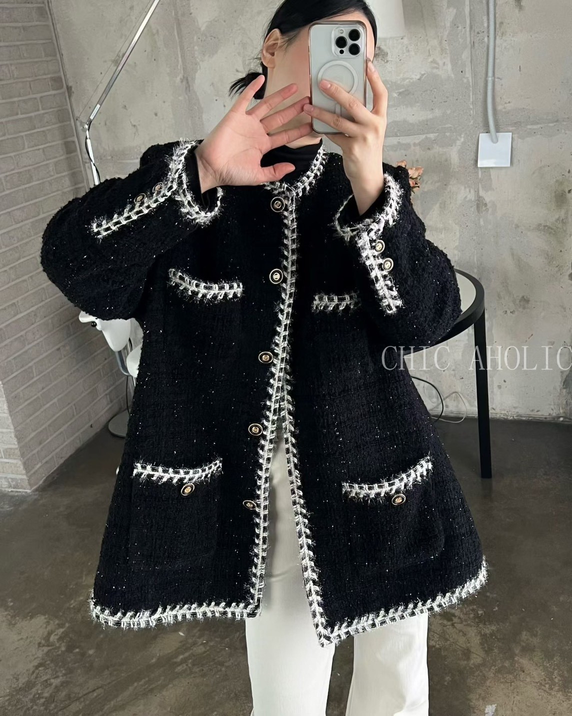 GD款走秀款小香外套