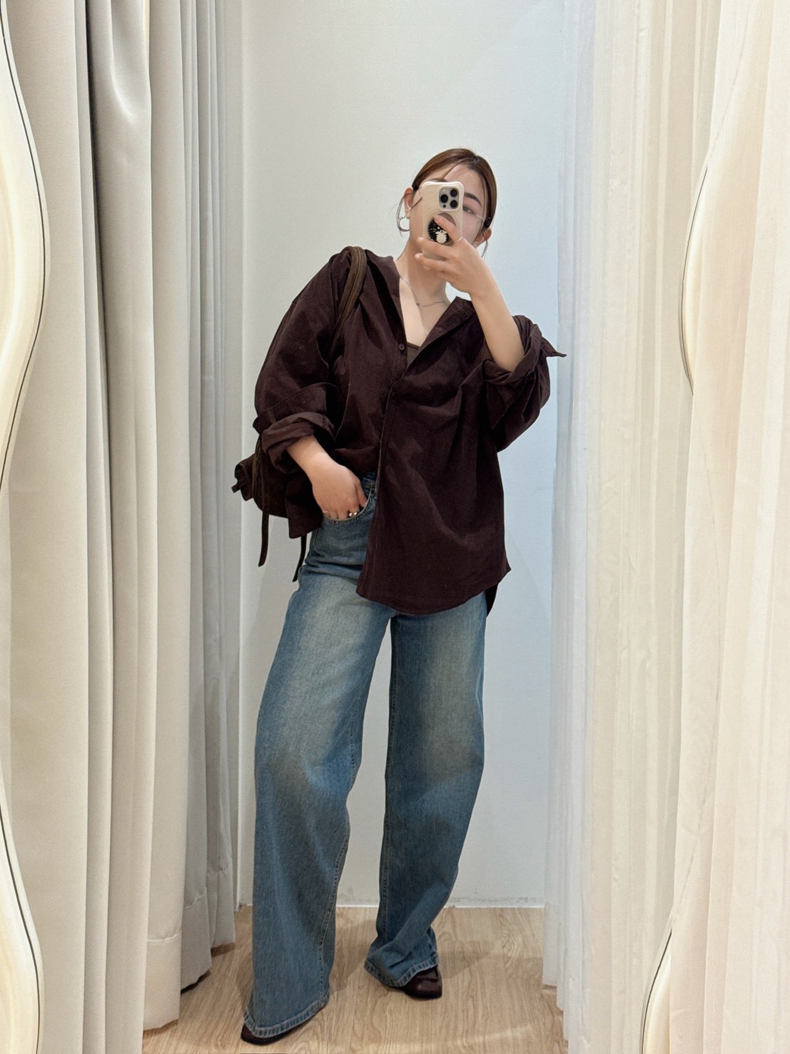 ME24隨興女孩喜歡的寬襯衫