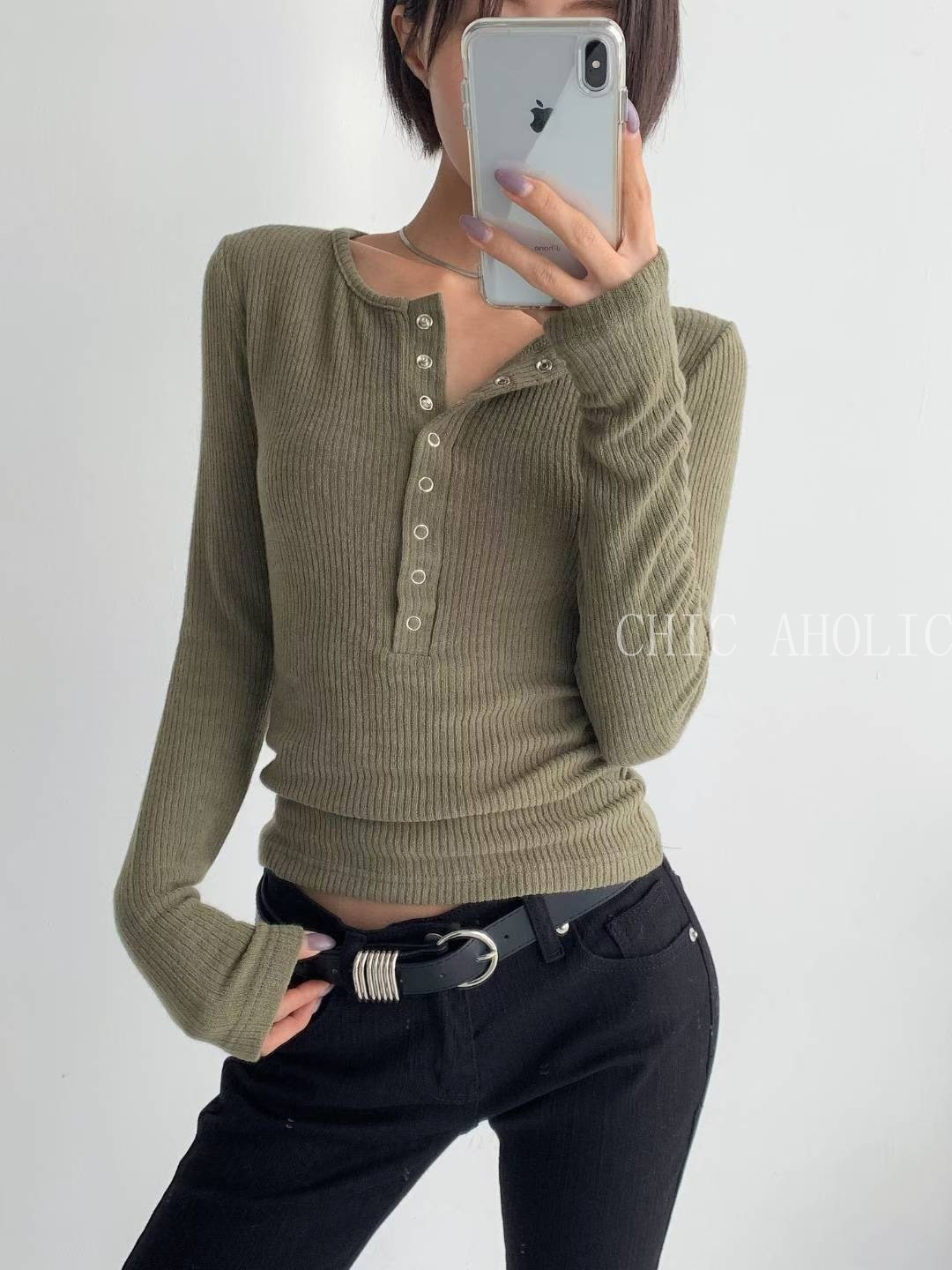 ME44八顆釦亨利衣