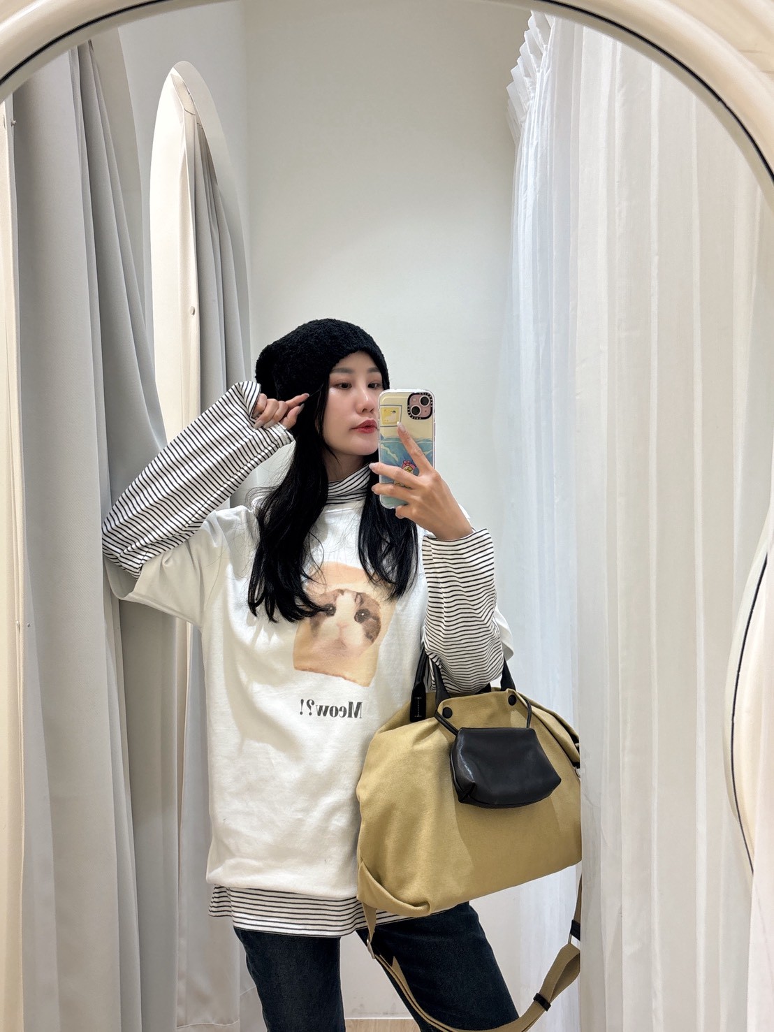 FU51吐司貓咪上衣