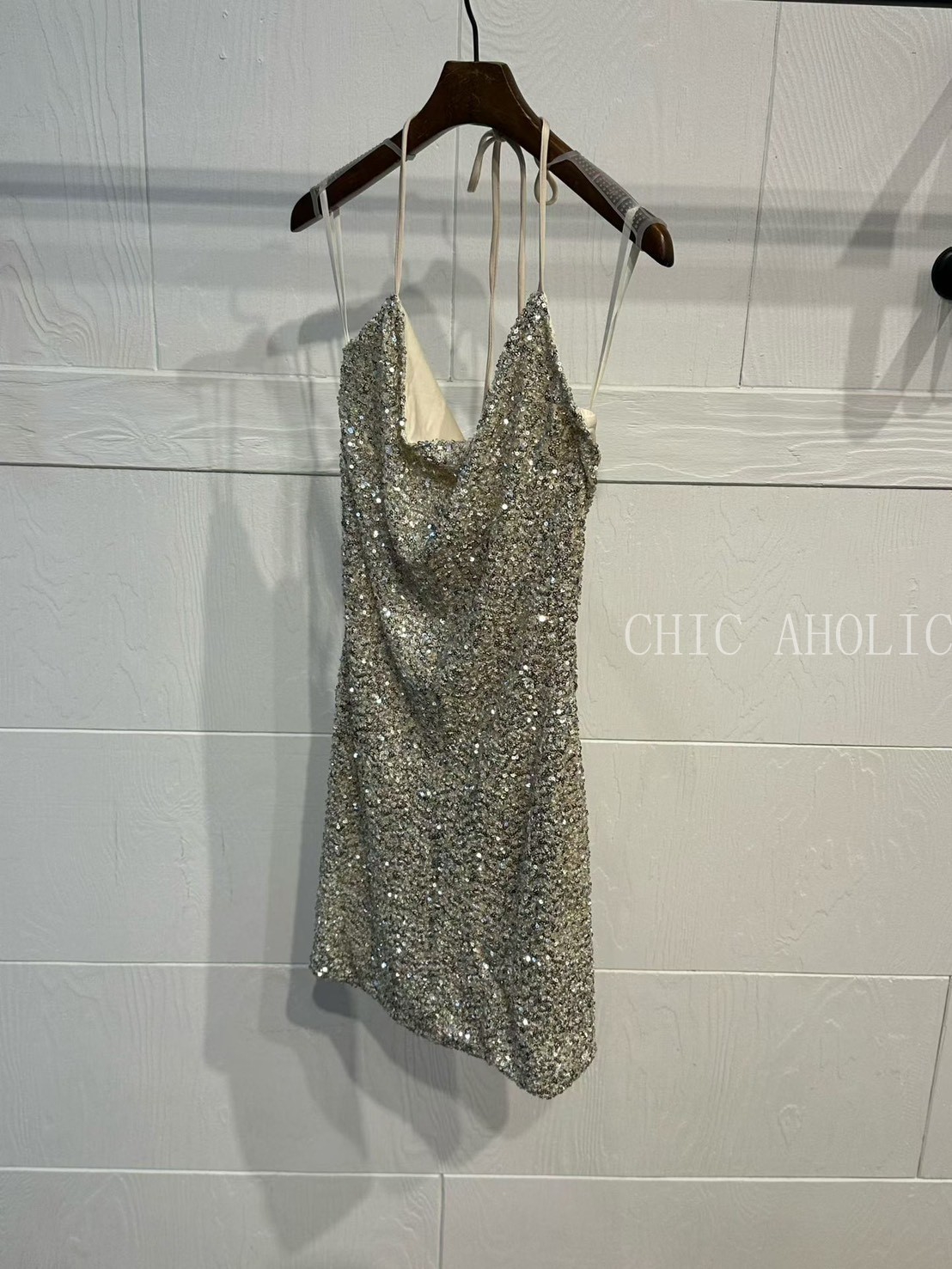 FU36派對女孩亮片洋裝