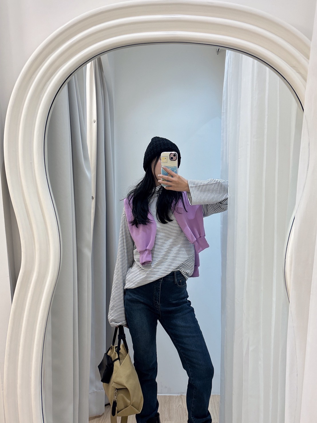 xmas21細條紋打底衣