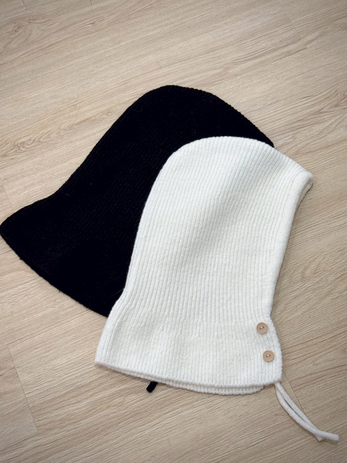 xmas44克拉法針織雙釦帽