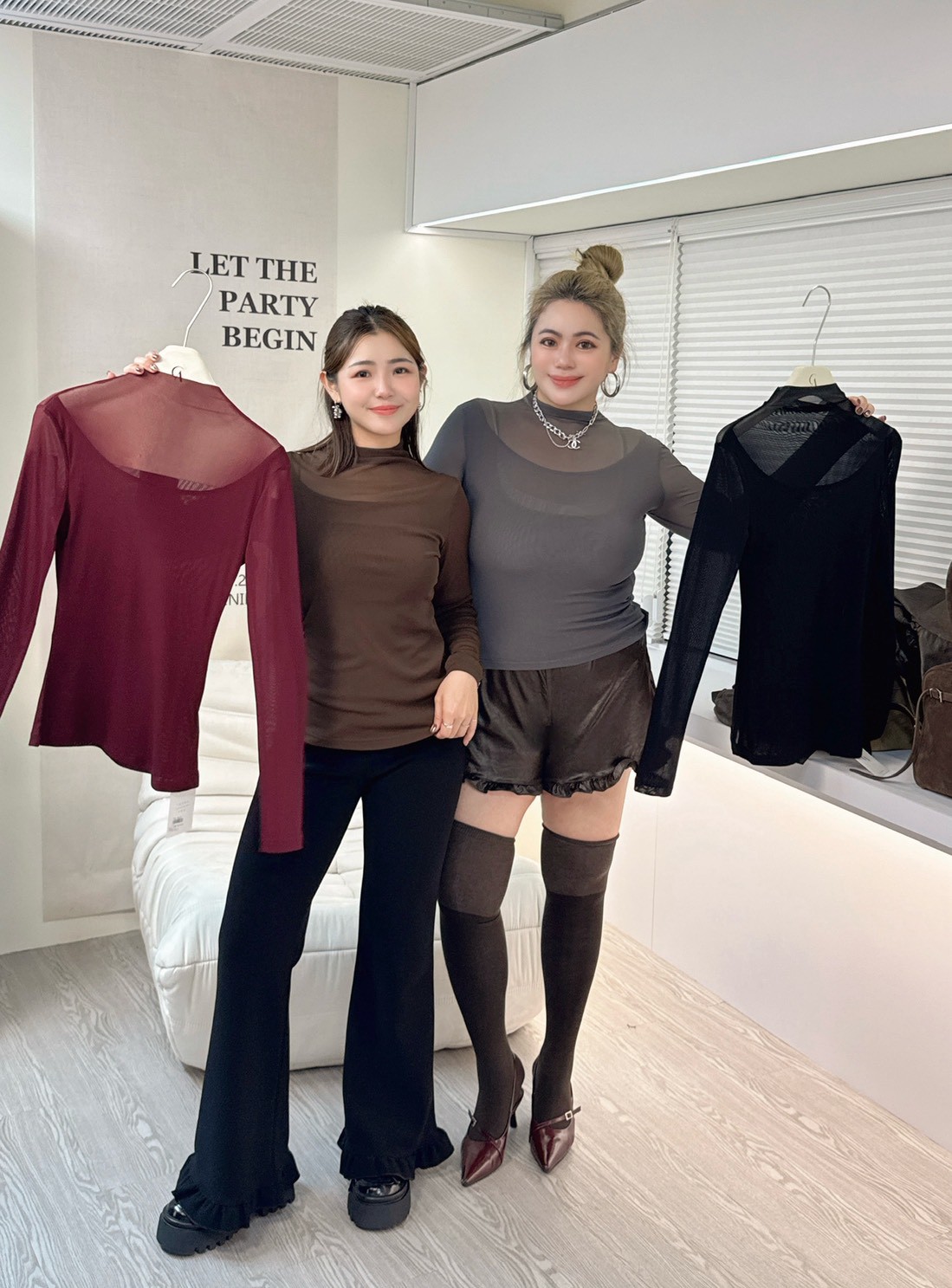 YY36雙層U領打底衣