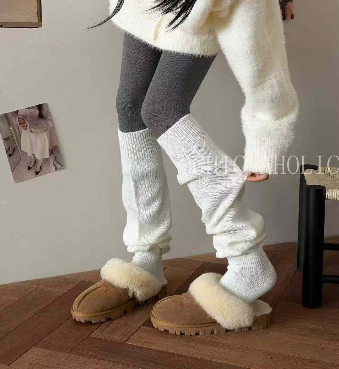 NEW04襪套鬆弛感長襪