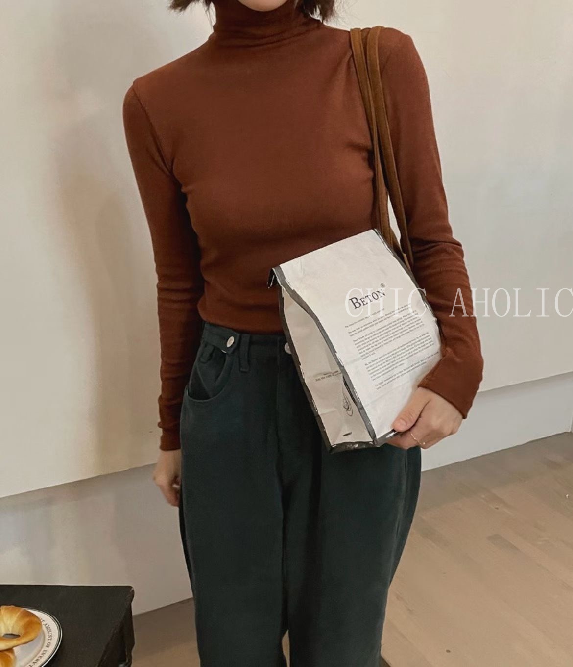 NEW07冰川色系北歐色打底衣