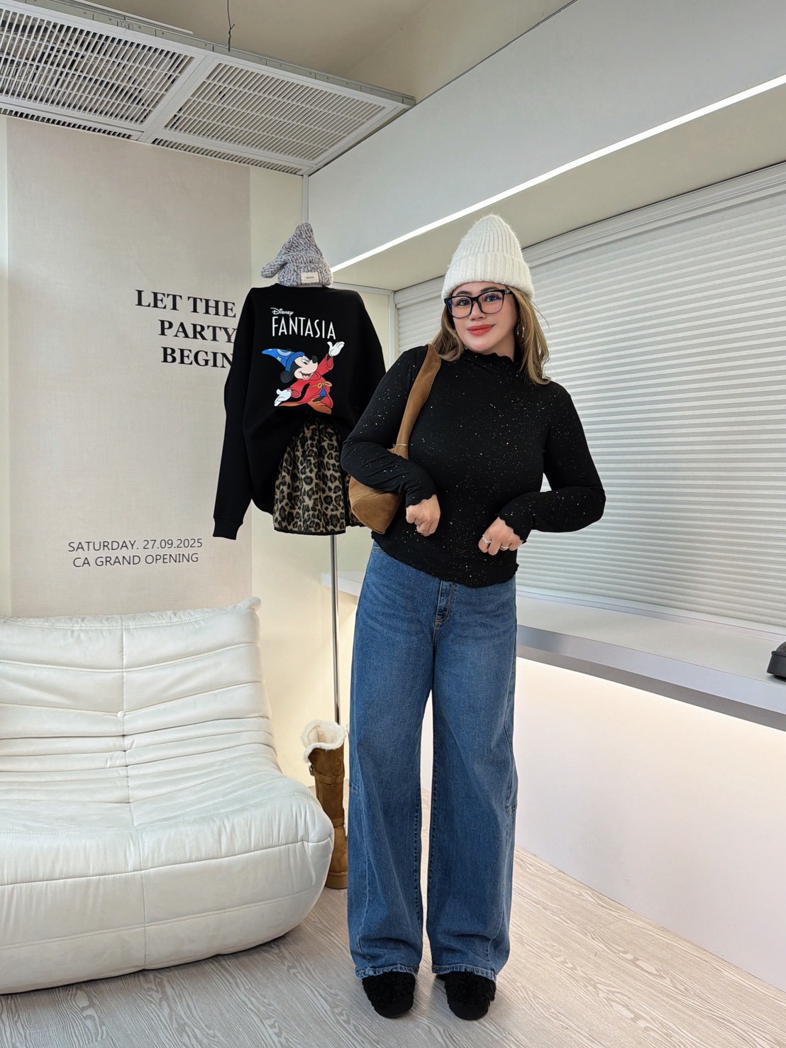 NEW21滿天星捲領打底衣