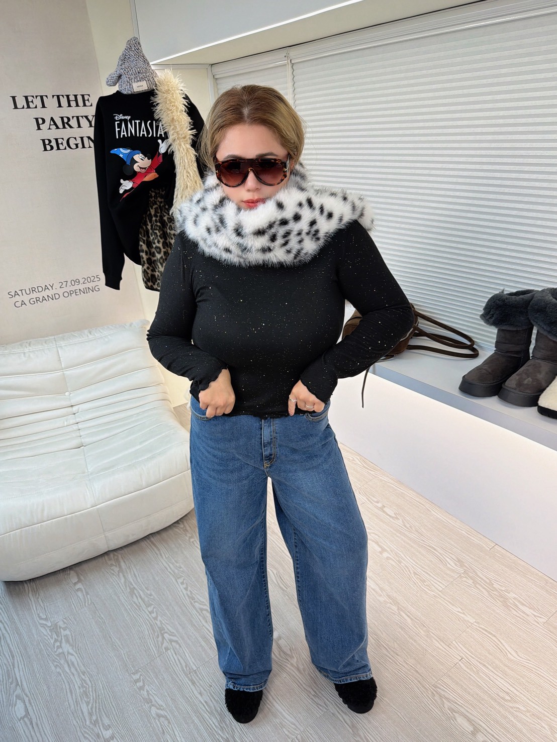 NEW24忠狗皮草圍巾