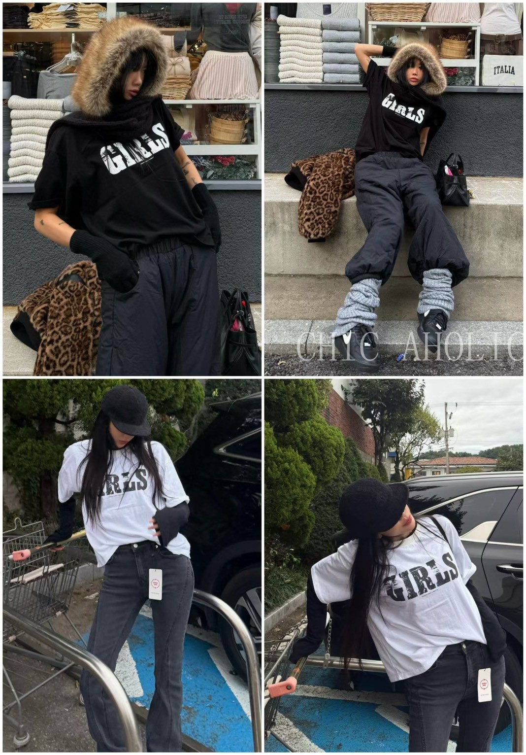 NEW41整圈狐狸毛領披肩