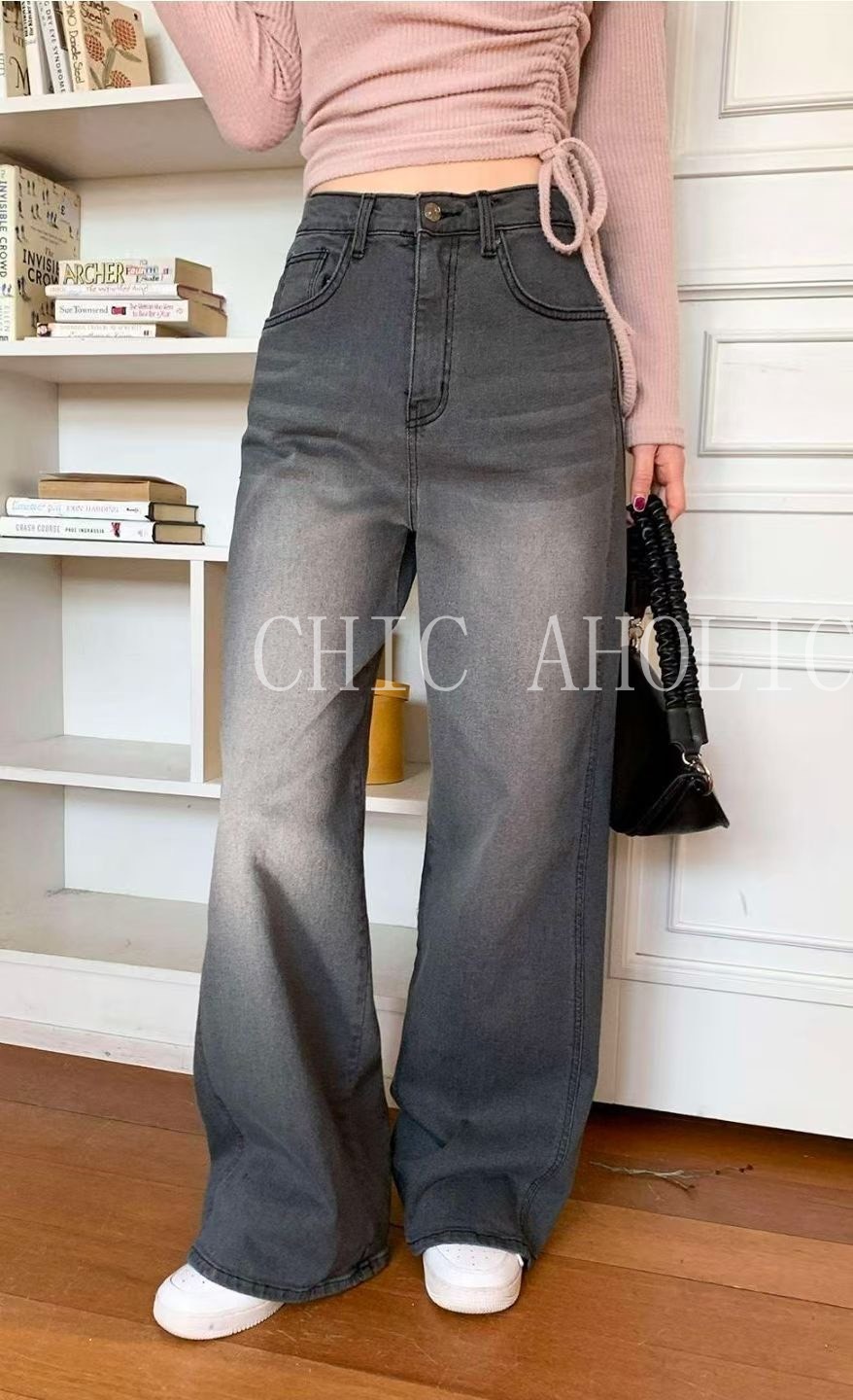 ON13 7S#1422A字邊牛仔褲