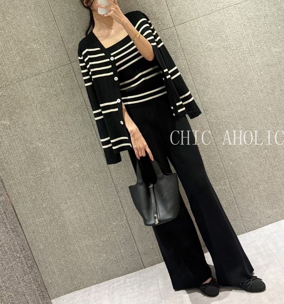 針織線條三件套裝