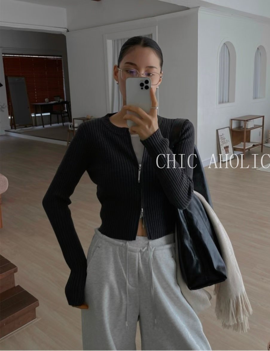 HR04雙邊拉鍊坑條衣