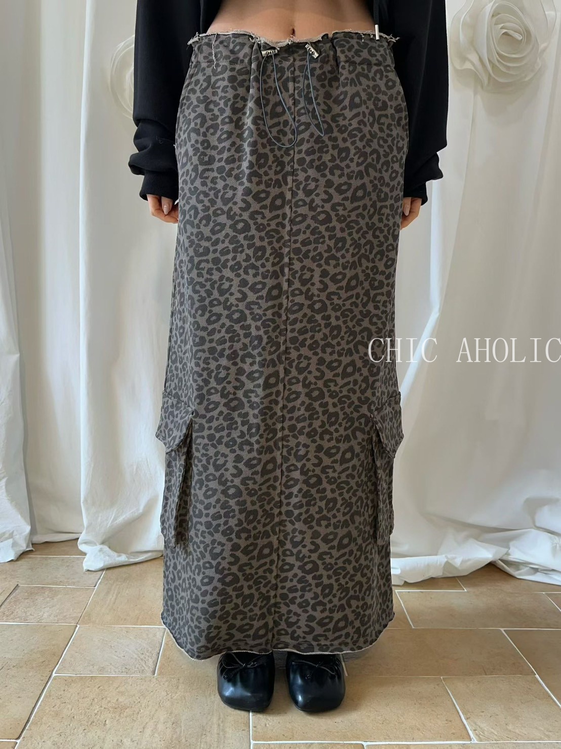 FEB10超挺布束口鉛筆裙