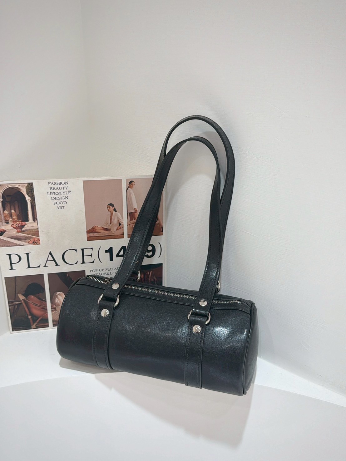 FEB48真皮滾筒MIU風包