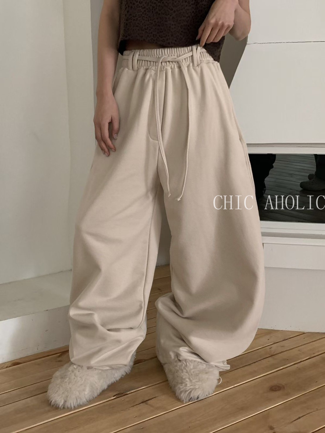 FEB51春天26年有鵝黃棉褲