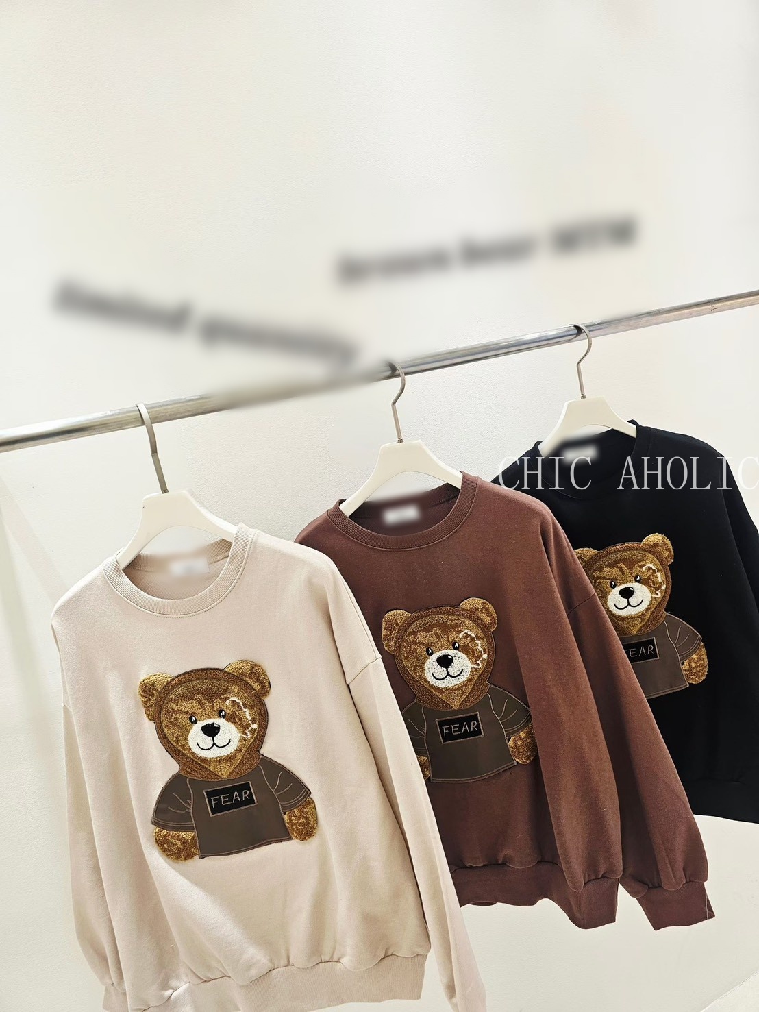 SSR32 泰迪熊毛熊熊大學T