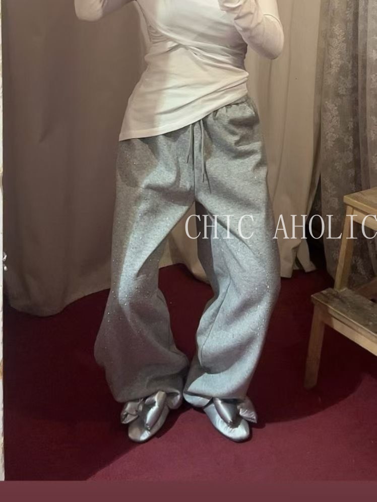 WQ15前面全鑽棉褲