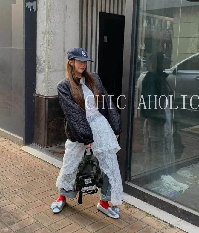 NY38大L型細肩蕾絲洋裝