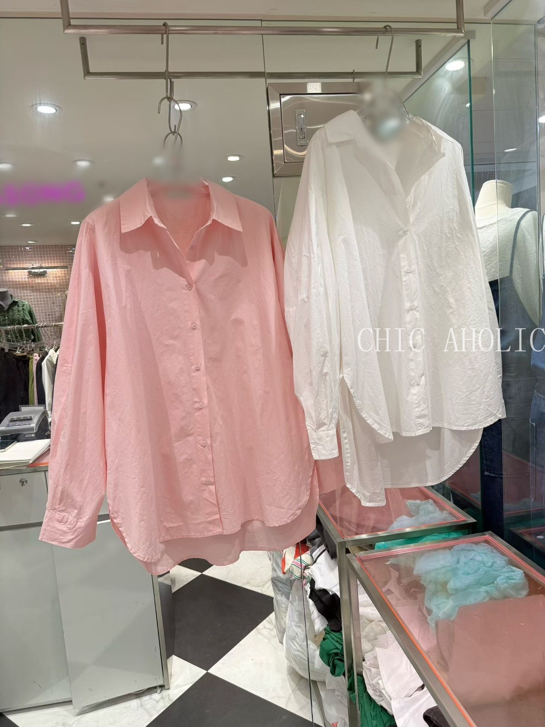 NY15下擺花苞感襯衫