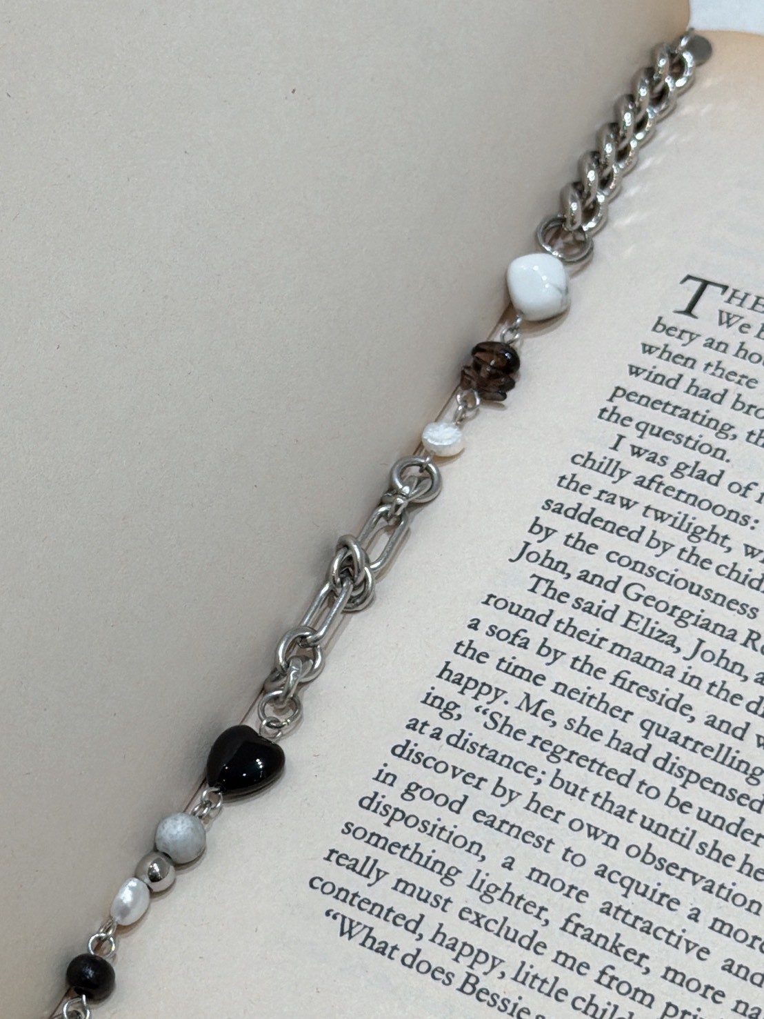 NE35鋯石銀鍊珠手鍊