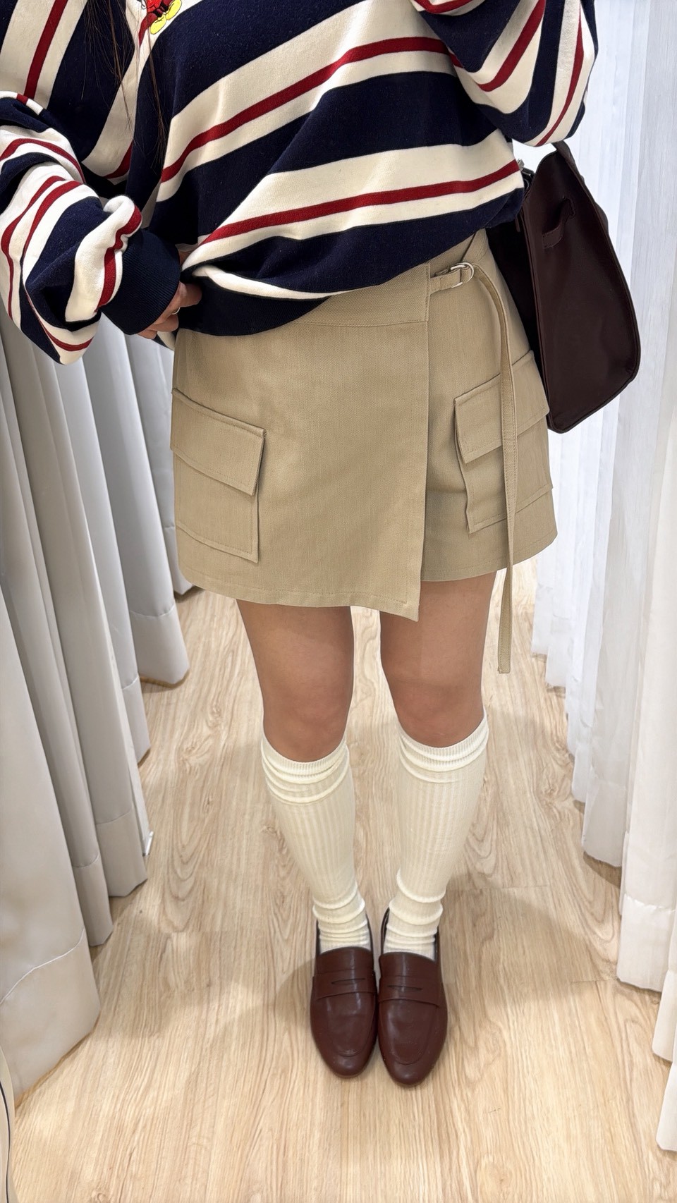 NE51打開斜擺工裝裙 