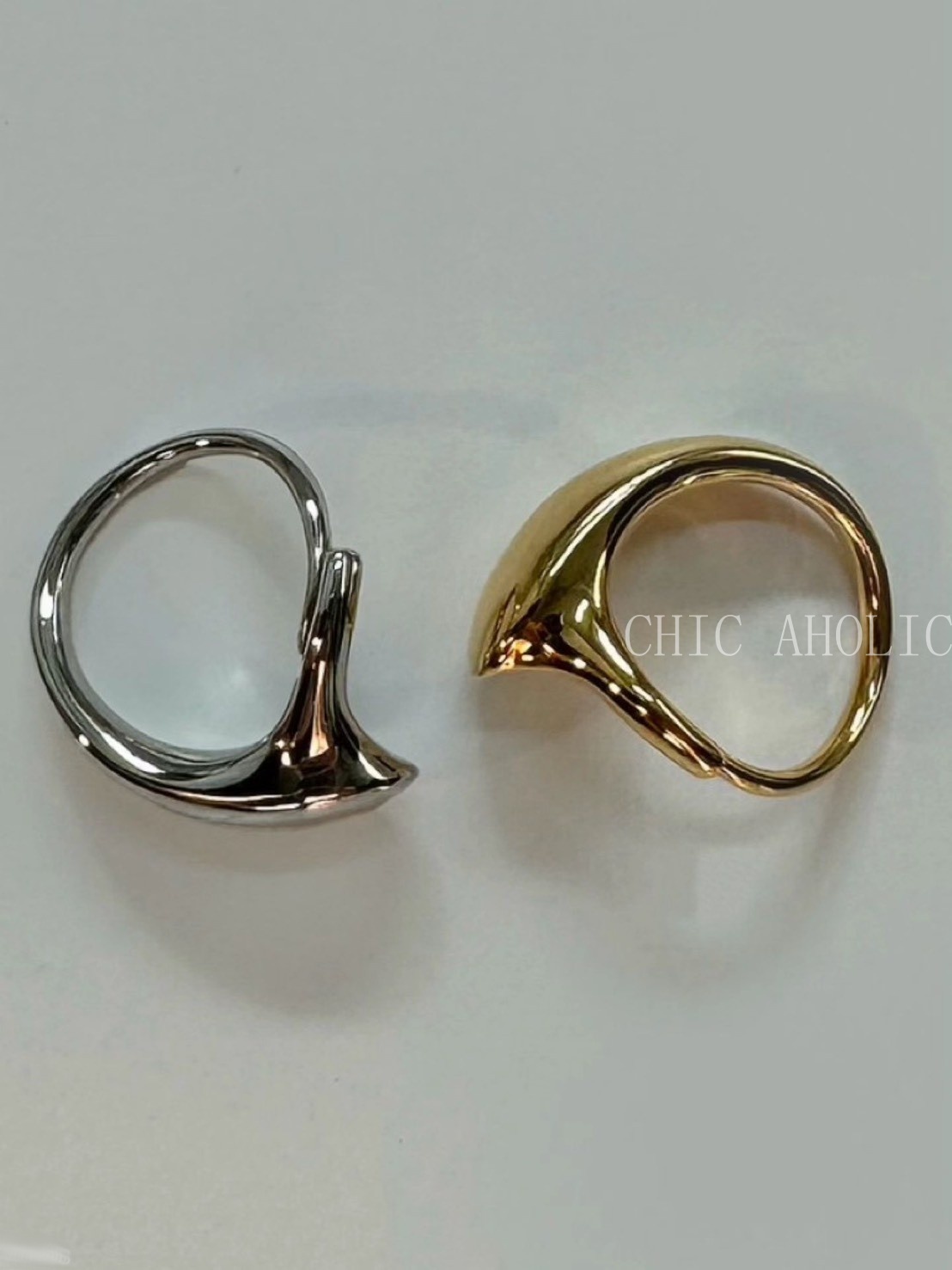 MEE54勺型開口戒指