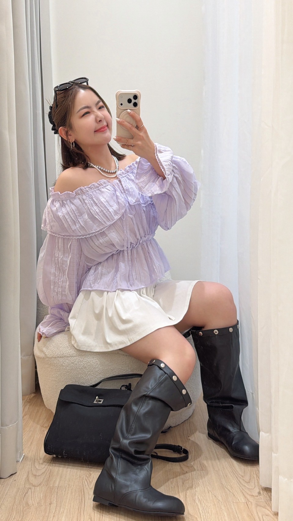 WR01春天漂亮花季色荷葉衣