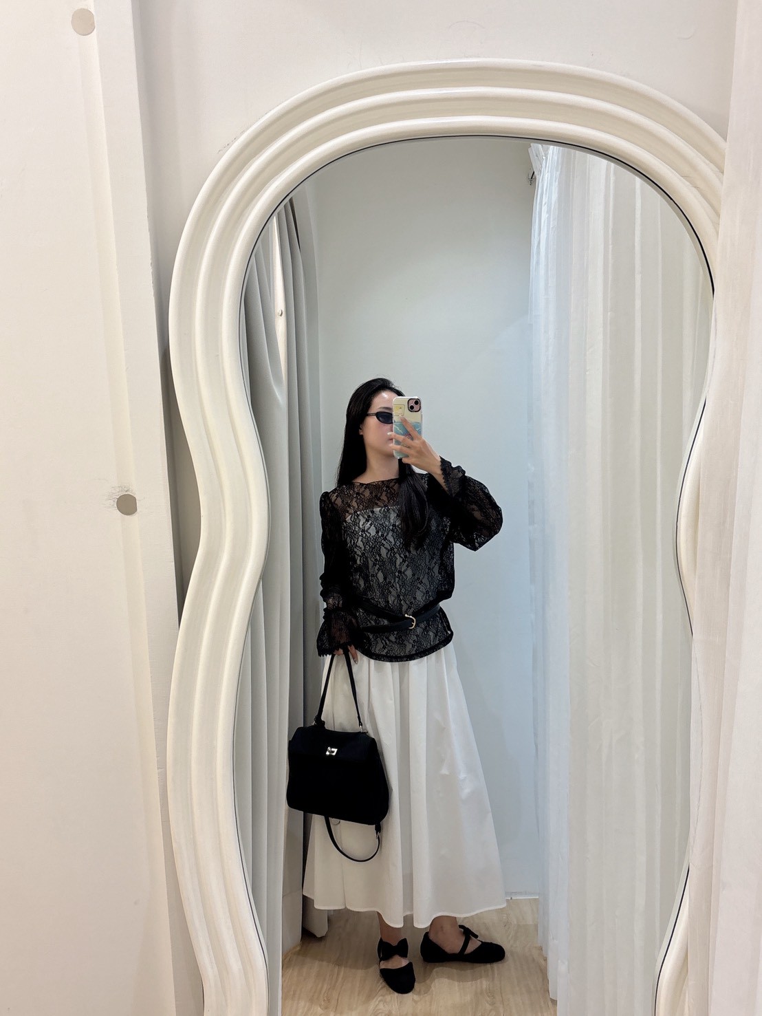 WR37簡單精緻女孩的長洋裝 