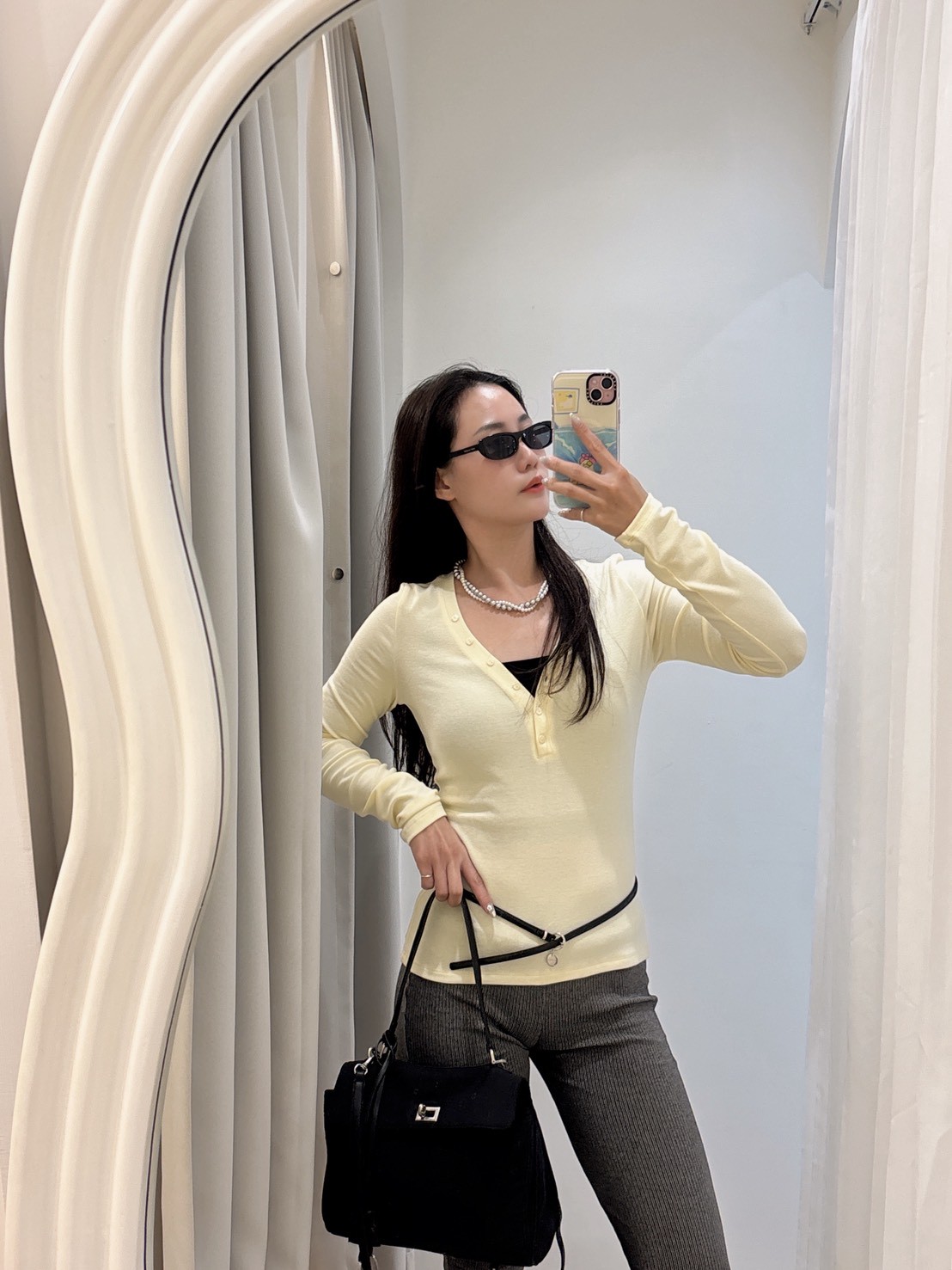 WR42簡約的6釦好身材衣 