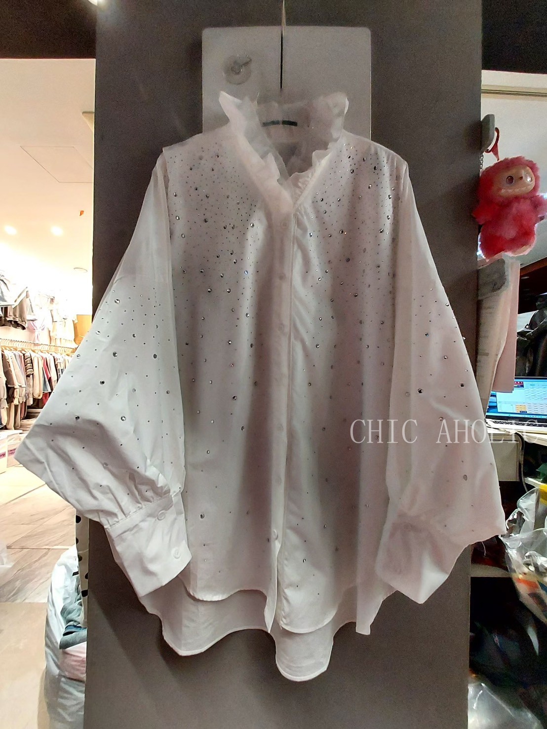 KQ08水鑽襯衫