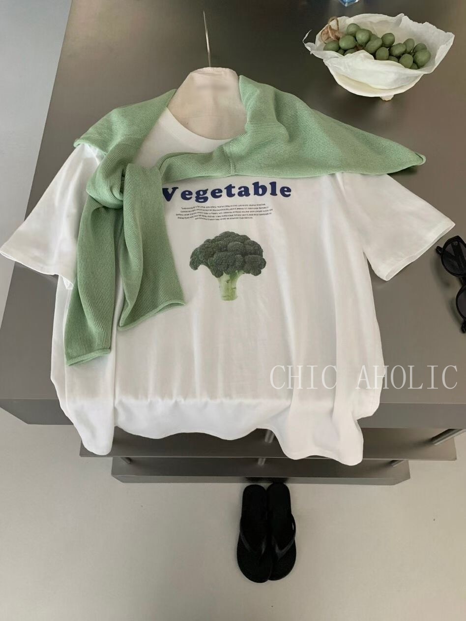 KQ15四種水果蔬菜上衣