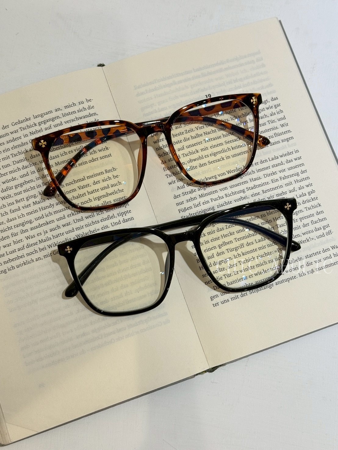 KQ68克羅心方框平光眼鏡