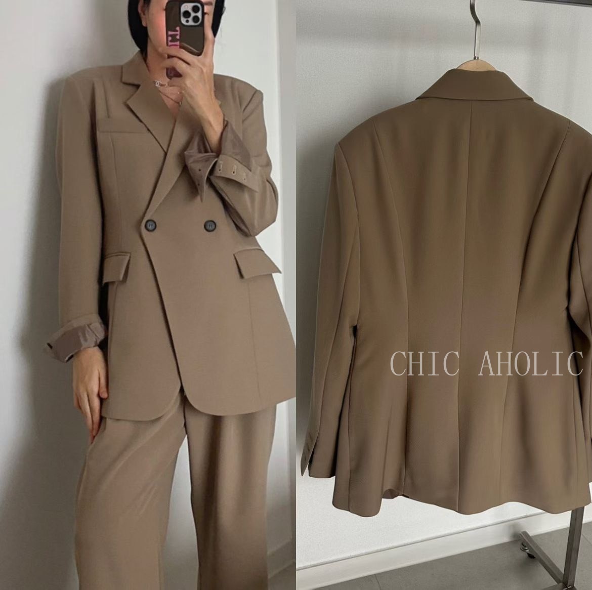 春夏質感有腰身西裝外套