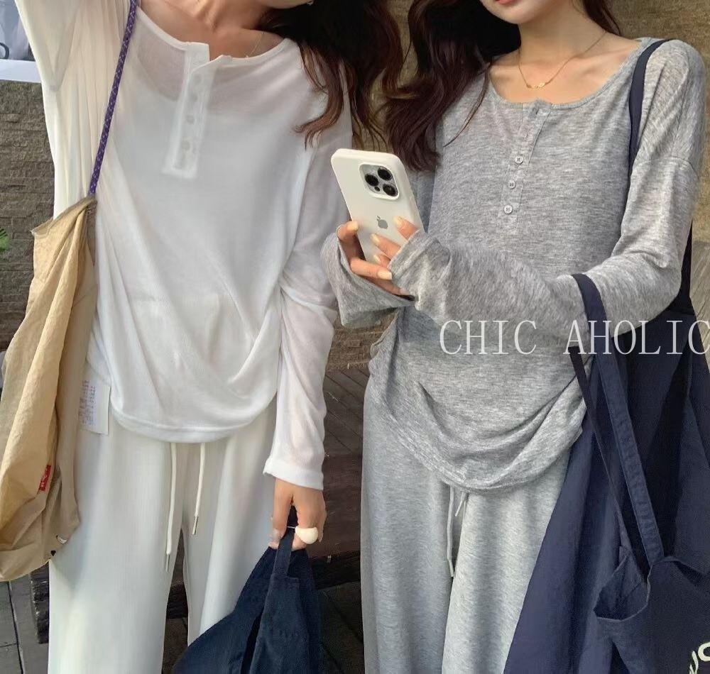 GR17寬邊五釦透肌防曬衣