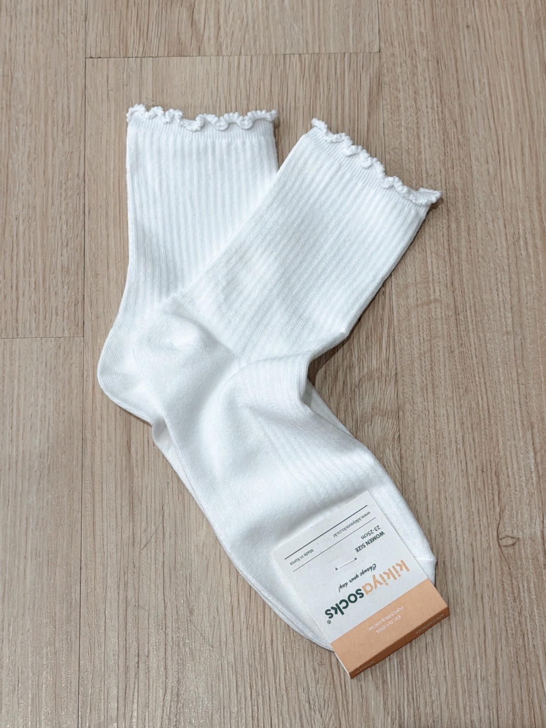 HE29葡萄捲邊中筒襪