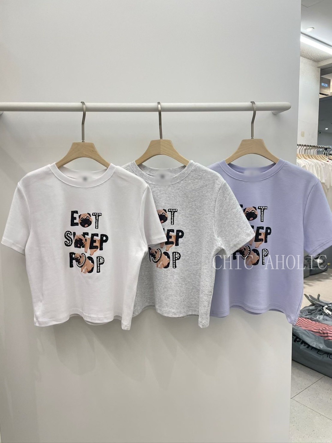 HE47鬥牛犬吃睡poop上衣