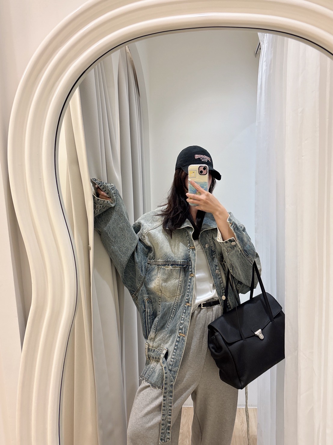 MY05愛店家立領牛仔外套 