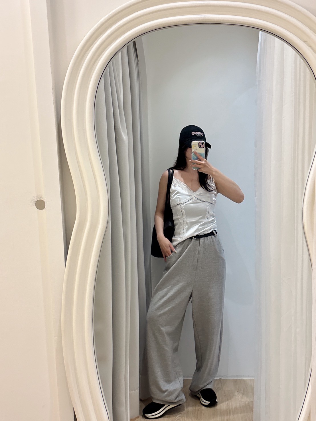 MY35附皮帶臀兩個口袋棉褲