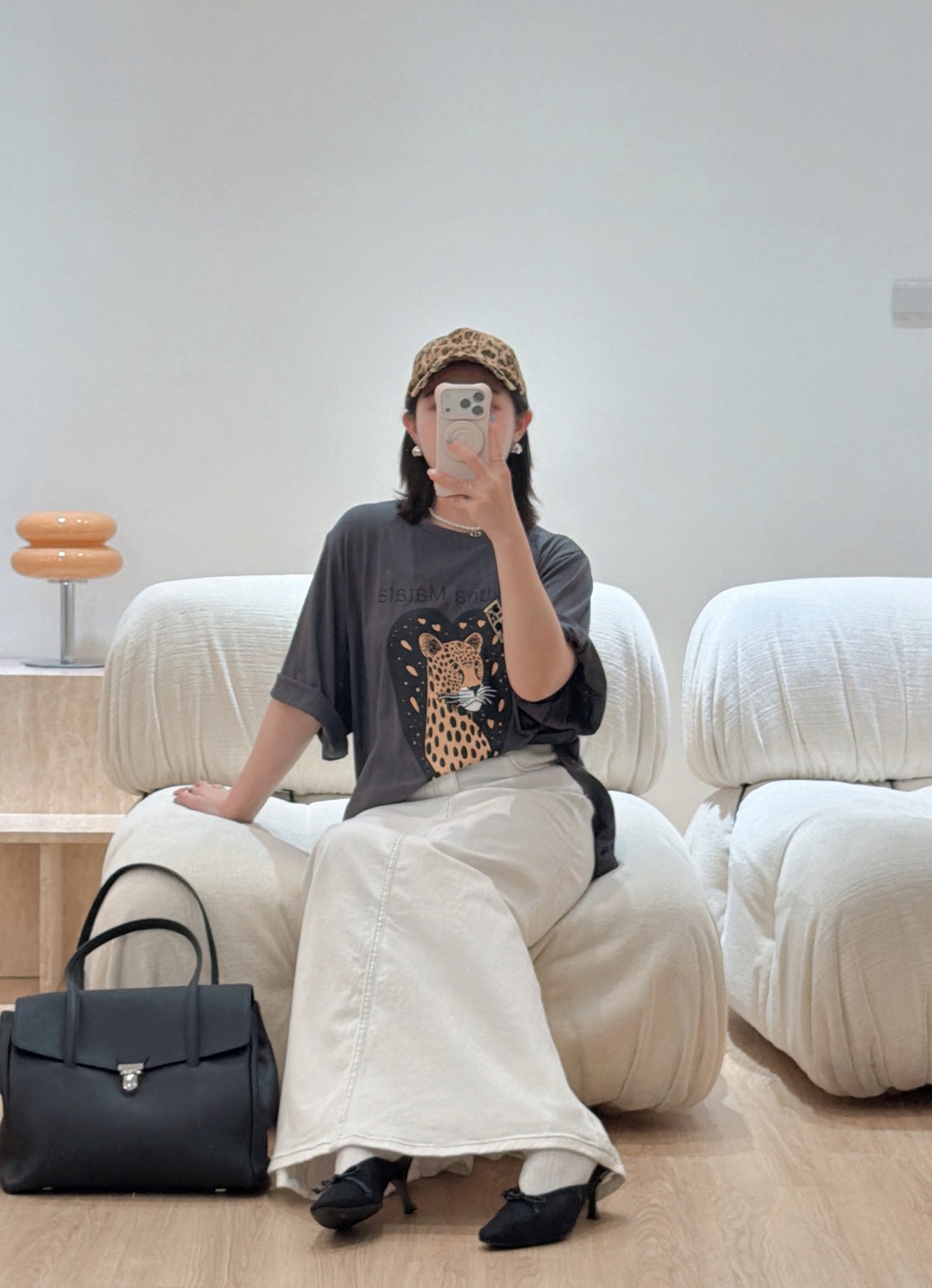 MY38愛心貼布豹上衣