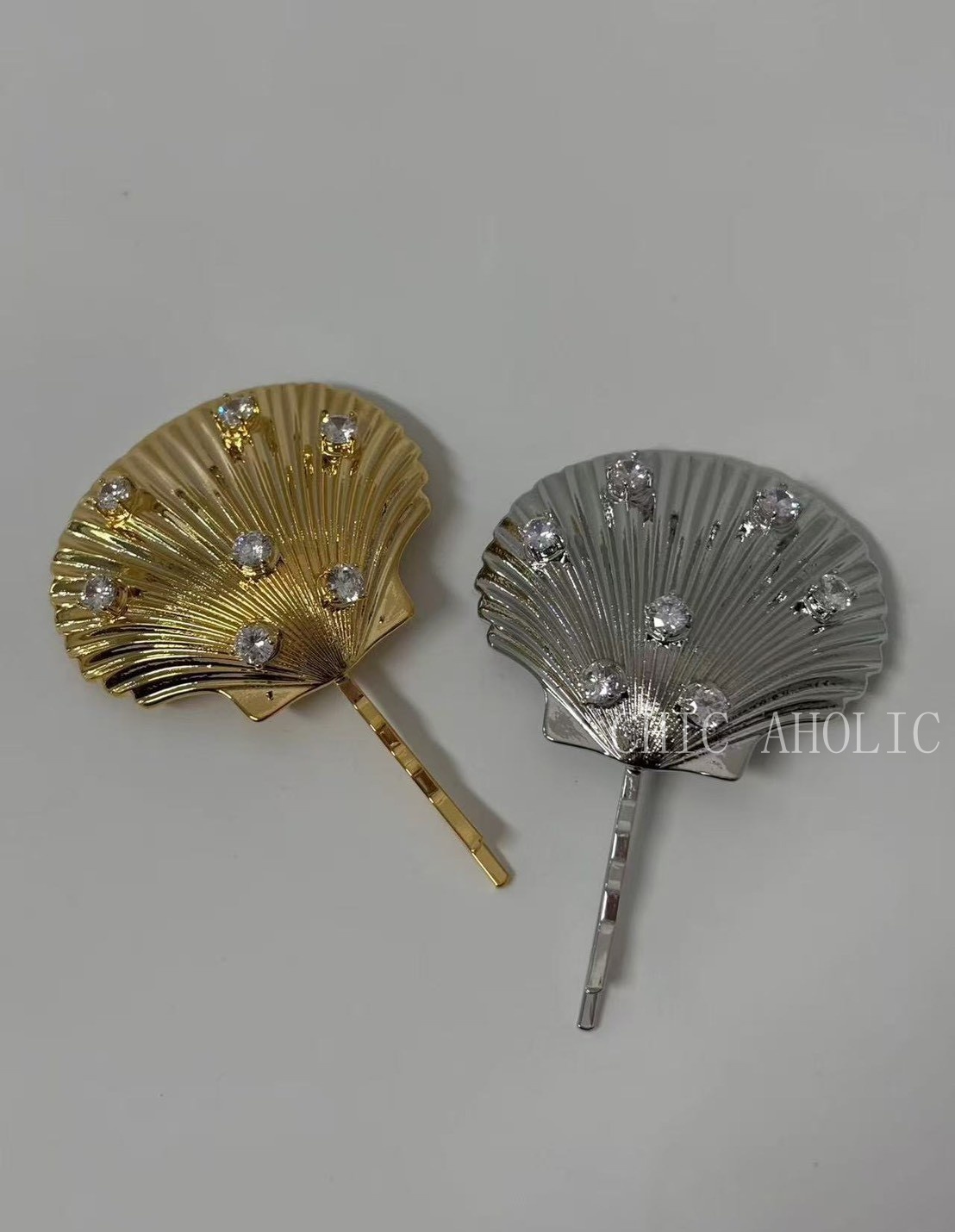 MY68渡假系列珍珠貝殼髮夾